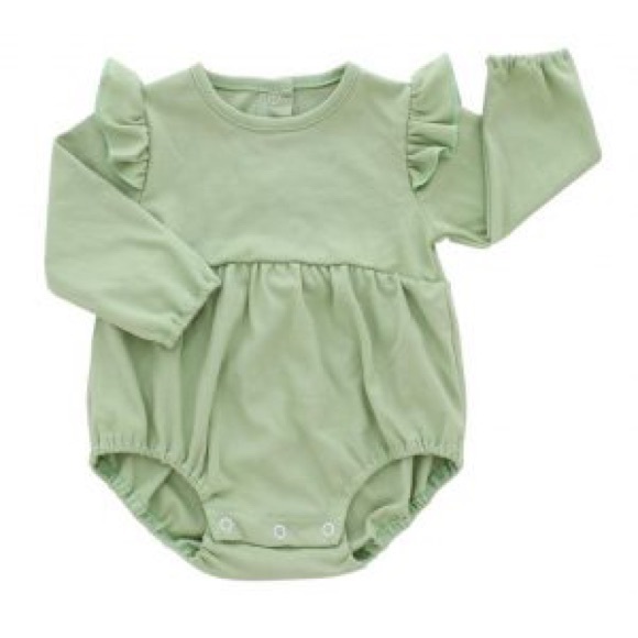 Boys Sage Green Onesie or Shirt by Me & Henry
